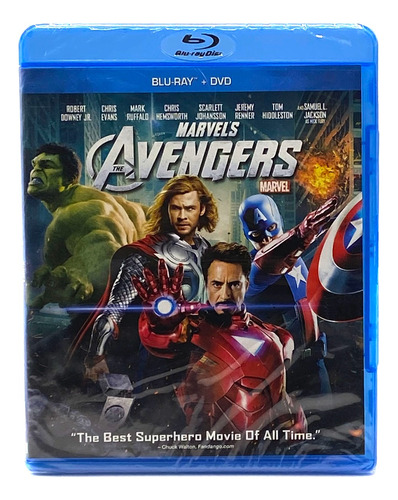 Blu-ray + Dvd The Avengers ( Los Vengadores) Nuevo Sellado