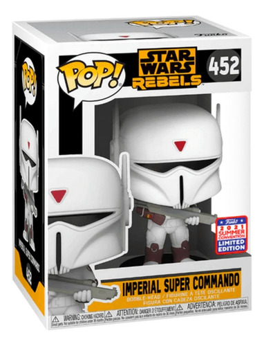 Funko Pop Imperial Super Commando 452 Star Wars Exclusivo