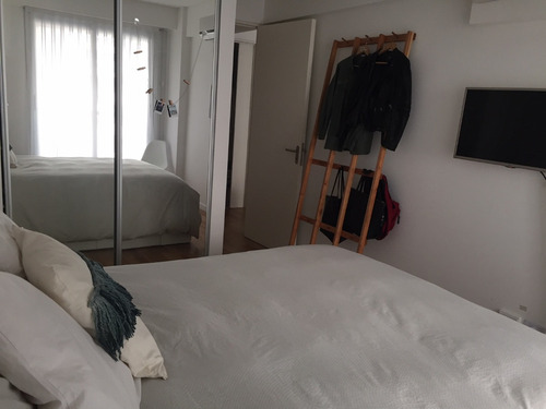 2 Ambientes Con Cochera, Balcon Con Parrilla. Full Amenities, Seguridad 24 Hs