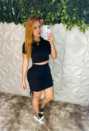 Saia e cropped store tumblr