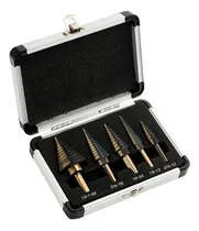Comprar Set 5 Brocas Escalonadas Acero Hss Brocas Cobalto 50 Tamaños