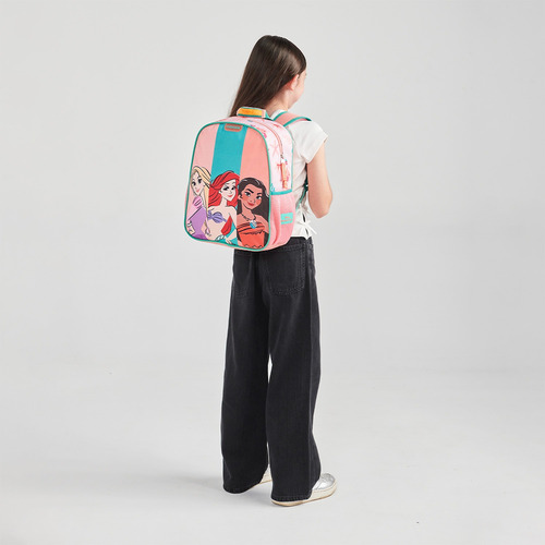 Mochila Chenson Princesas Triunv Pr70688-o Escolar Niñas Multicolor