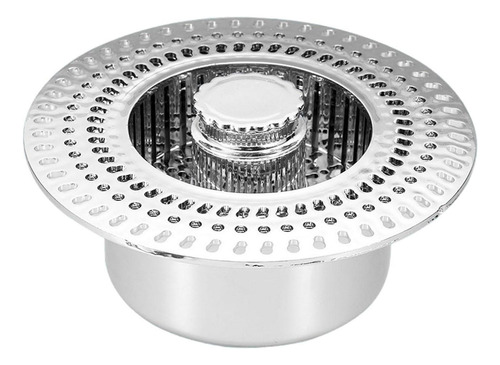 Tapón De Desagüe Universal Para Fregadero, Filtro De Plata