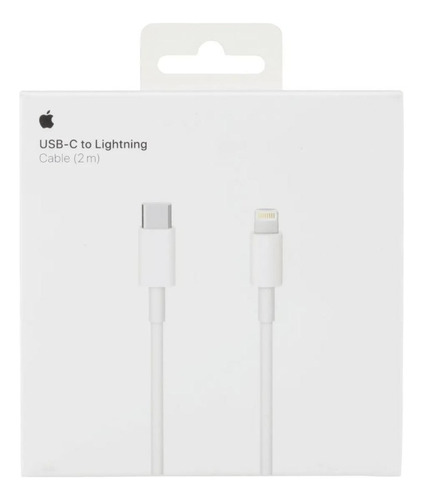 Cable 2m Apple iPhone Original Carga Rapida Usb C Lightning 