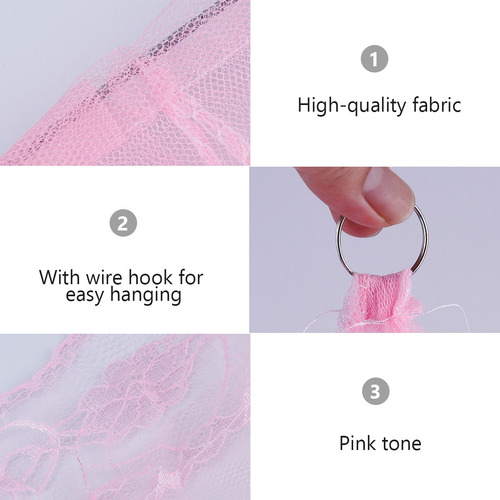 1 Pc Teto Lace Bed Net Canopy Dome Pendurado Mosquito Net F