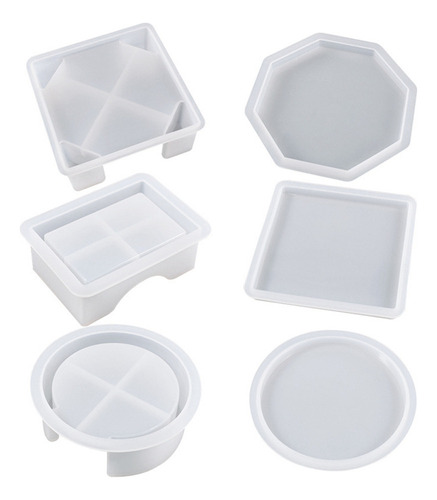 / Posavasos De Silicona, 15 Unidades, Moldes Para Posavasos