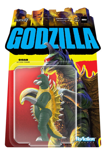 Super7 Figura De Reaccion Toho Wave 2 - Gigan