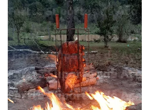 Espeto Giratório Grd p/Costelão Metávila ES800G c/2 Po