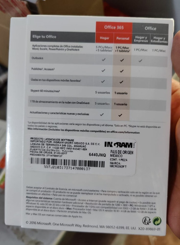 Imagen 4 de 4 de Microsoft Office 365 Personal - Pc - Mac