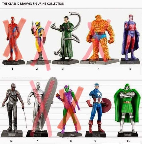 Miniaturas Marvel Figurines Eaglemoss