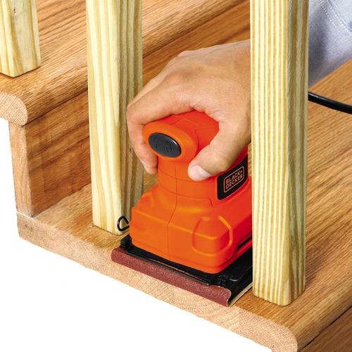 Lixadeira Orbital 1/4 Lixa 200w Black+decker 220v - Bs200