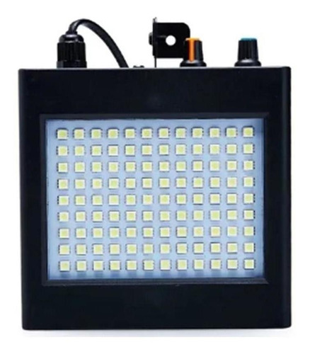 Jogo De Luz Strobo 108 Leds Rgb 25w Resenhas E Bares