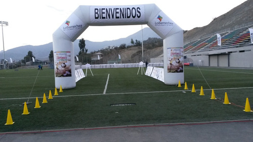 Imagen 3 de 10 de Arriendo Arco De Meta Inflable Y Otros