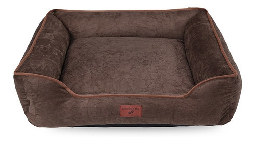 Cama Para Pet De Suede Macia Tamanho P 50 X 50 Lindas Cores Cor Marrom