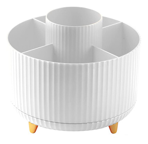 Soporte De Escritorio Blanco Para Lápices De Escritorio, 5 R