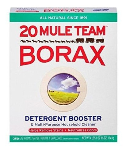 20 Mule Team Bórax Natural De Lavandería Booster, 65 Oz