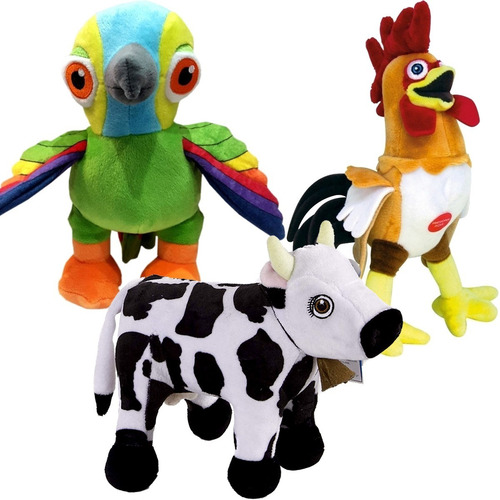 Imagen 1 de 5 de Granja Zenon O Canciones Zoo Peluche Musical Reino Infantil