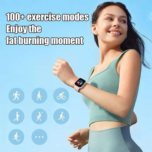 Monitor De Salud De Reloj Bluetooth Multifunción Con Pulsera Inteligente