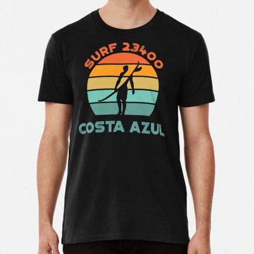 Remera Camiseta Surf 23400, Costa Azul, Mexico Vintage Algod