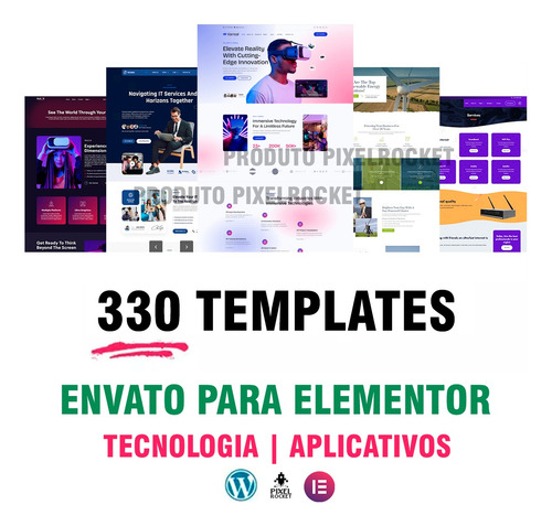 330 Templates Envato Elements Elementor Pro