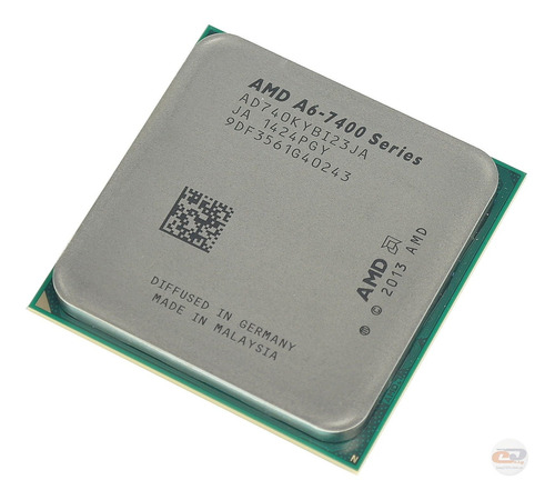 Processador gamer AMD A6-Series A6-7400K AD740KYBJABOX  de 2 núcleos e  3.9GHz de frequência com gráfica integrada
