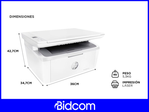 Impresora Laser Hp Multifunción Laserjet M141w Conexión Wifi