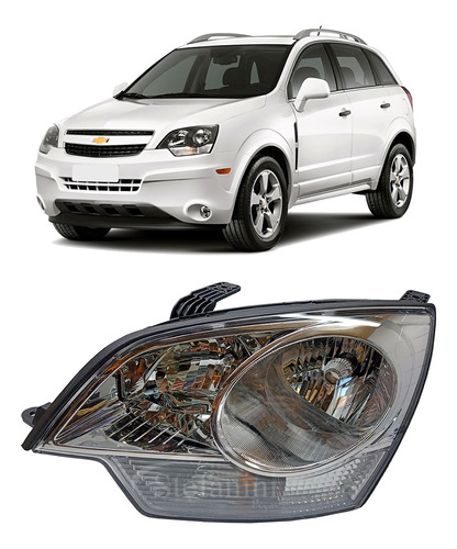 Farol Dianteiro Esquerdo Captiva 2014 2015 2016 Chevrolet