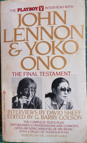 Libro Entrevista Playboy John Lennon Y Yoko Ono