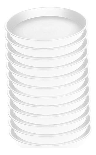 12 Piezas 11.81 Saucer De Bandejas De De Servicio Pesado