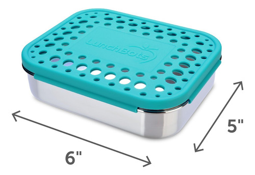 Lunchbots Recipiente Para Bocadillos Dúo Mediano - Recipient