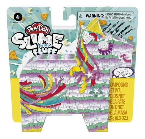 Play-doh Slime Feathery Fluff Piñata De Llama