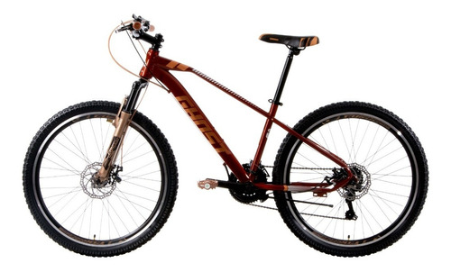 Mountain bike Ghost Bikes Claw R26 21v cambios Condor y Shimano color café/cobre