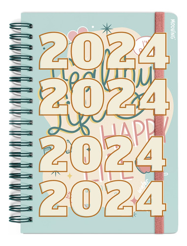 Agenda Mooving 2022 Del Bienestar N8 Diaria 15x21 Cm