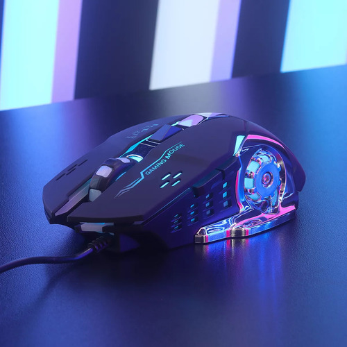 Kit Gamer Teclado Mecanico E Mouse, Rgb, Knup, Kpte131