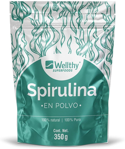 Wellthy Superfoods Spirulina 350g