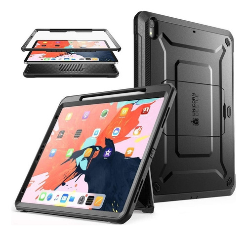 Case Supcase Para iPad Pro 11 2018 Funda 360° Con Pen Holder