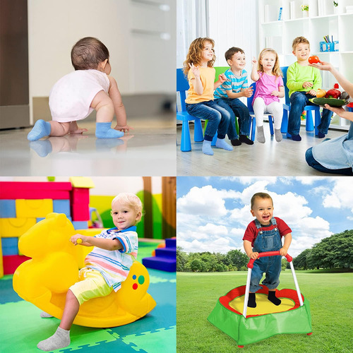 Grpskcos Calcetines Para Bebés De 6 A 12 Meses, Antideslizan