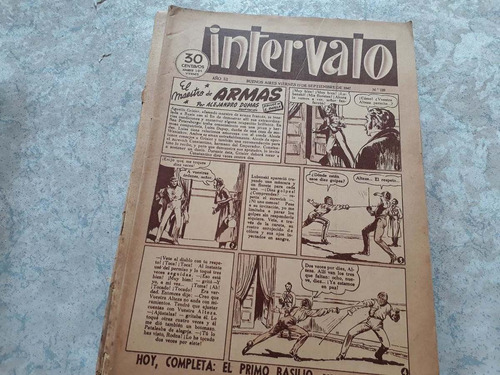 Antigua Revista Intervalo Años 50 Nro 128
