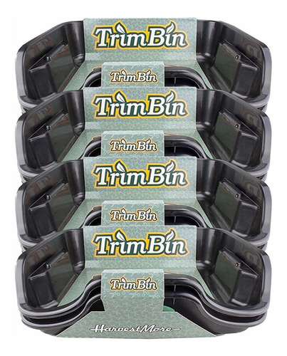 Trimbin Contenedor Para Cosecha, Color Negro