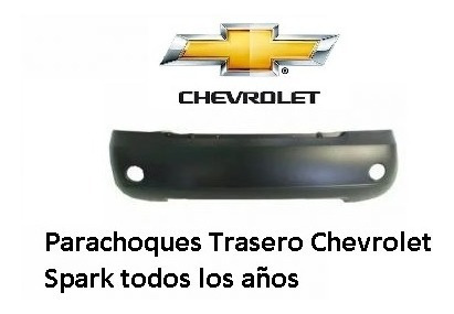 Parachoques Trasero Chevrolet Spark Todos Los Años
