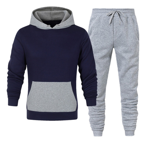 Conjunto Deportivo For Caballero Sudadera Y Pants Moda