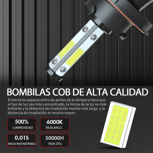 Faros Led Y Antiniebla Para Dodge Nitro 2007-2009