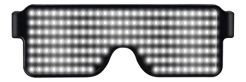 Gafas Led Blancas Usb Para Disfraces, Decoración De Fiestas