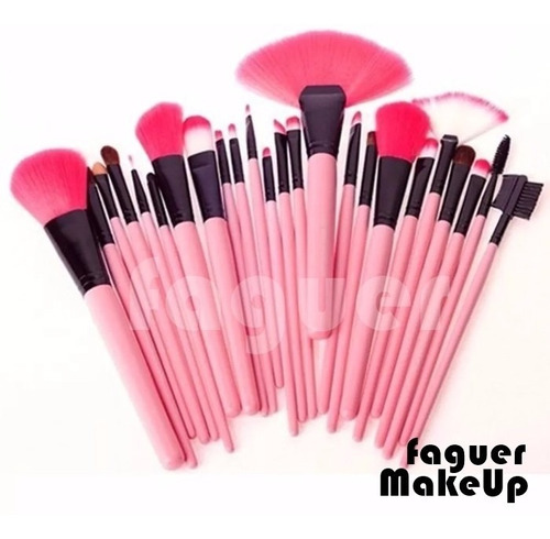 Hermoso Set X24 Brochas De Maquillaje Profesional. Faguer