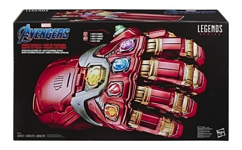 Manopla Endgame Eletronica 49cm Marvel Legends Hasbro E6253