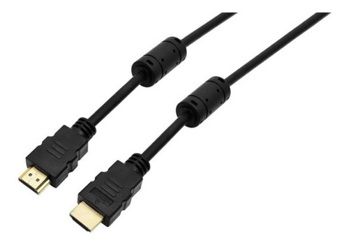 Cable Hdmi 1 Metro 1.4v Filtros Dorado 1080p Full Hd Nisuta