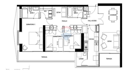 Vende Depto 3d+2b+2 Est Y Bodega - Ñuñoa