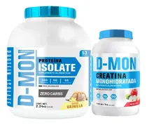 Comprar Proteína Whey Hidrolizada D-mon 2.2kg + Creatina D-mon 1kg Vainilla - Manzana