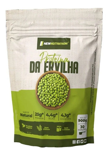 Pea Protein - 900g Sabor Natural - Newnutrition