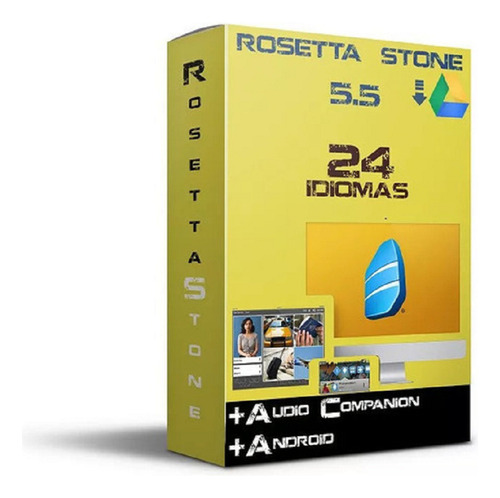 Rosetta Stone 24 Idiomas Paquete